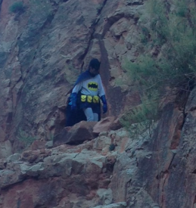 Batman at Grand Canyon