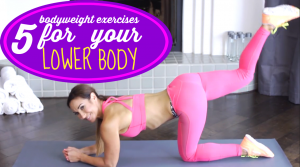 5 best body weight exercises
