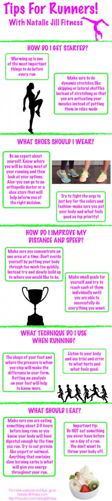 Tips for Runners Natalie Jill 