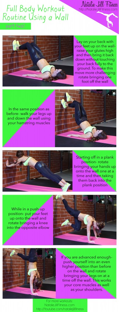 Workout with a wall 
