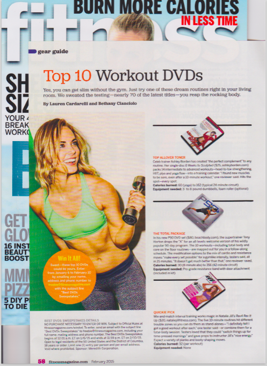 Fitness Magazine Natalie Jill 