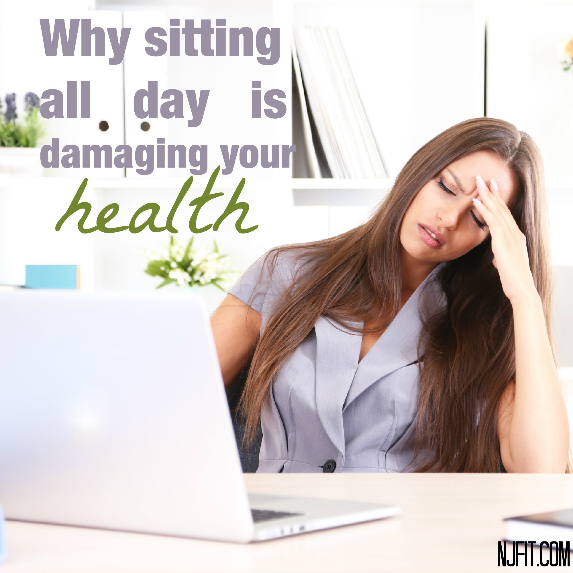 sitting is the new smoking for your health with Natalie Jill