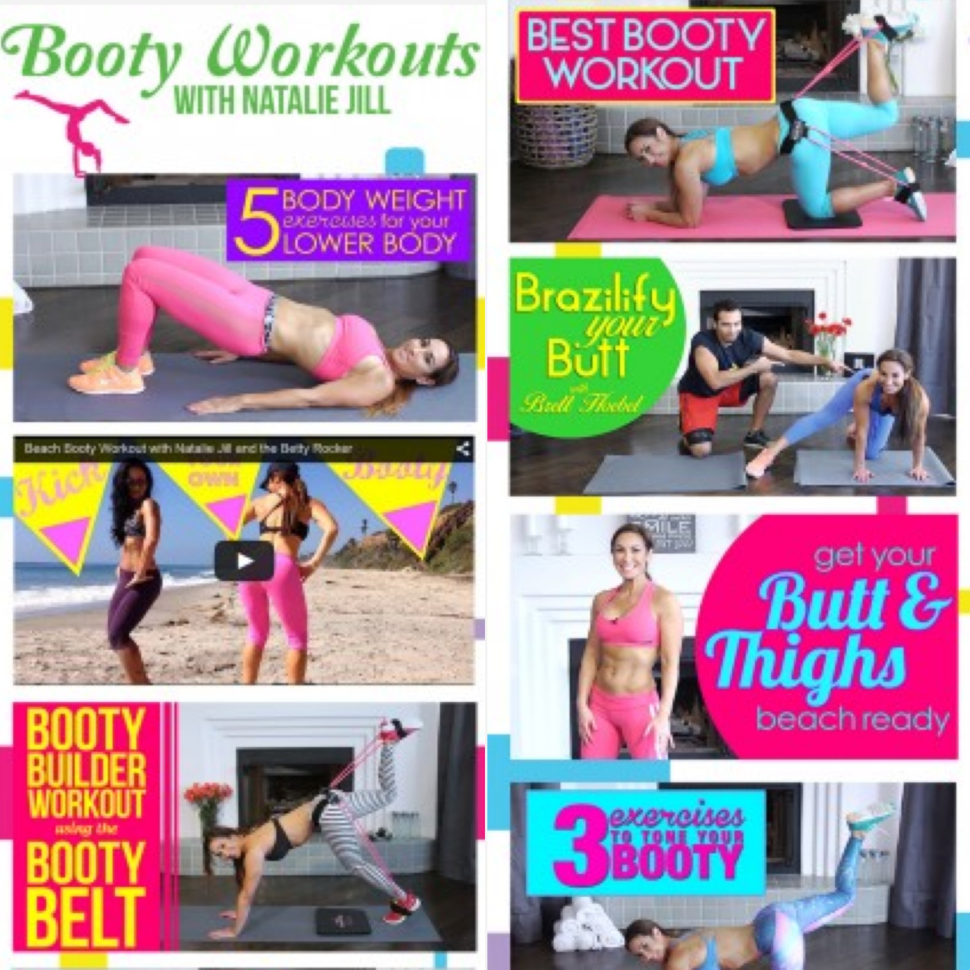 Best Booty Workouts with Natalie Jill