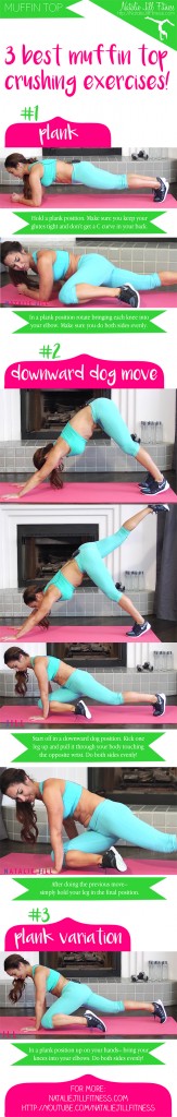 3 Best Muffin Top Crushing Exercises by Natalie Jill