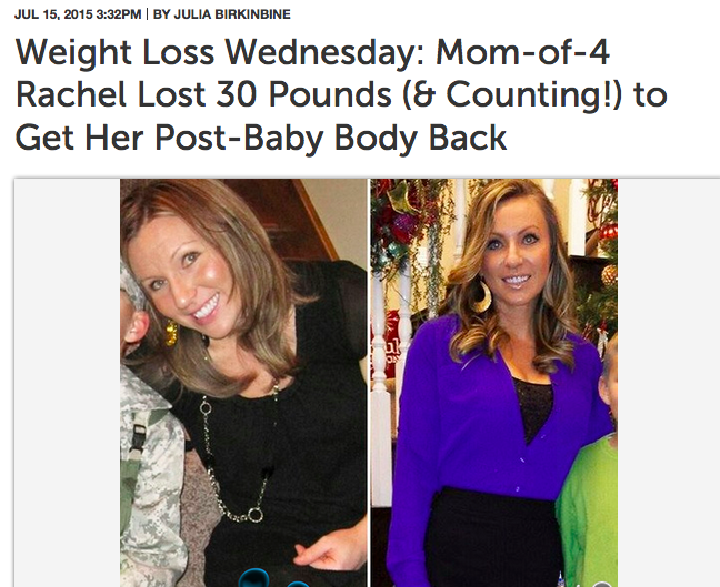 Weight Loss Wednesday! Mom of 4 lost 30 lbs!