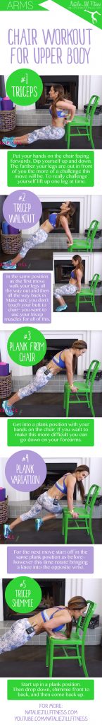 5 Minute Chair Workout for Upper Body