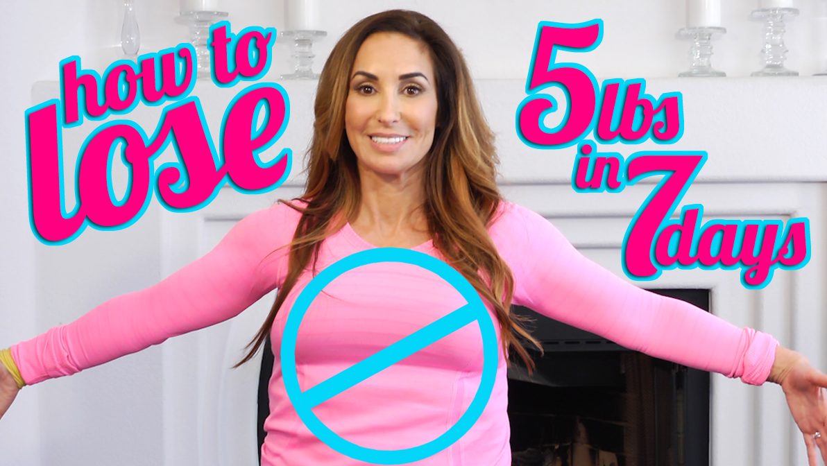 Bye Bye Flab How To Lose 5 Pounds In 7 Days Video Natalie Jill Fitness
