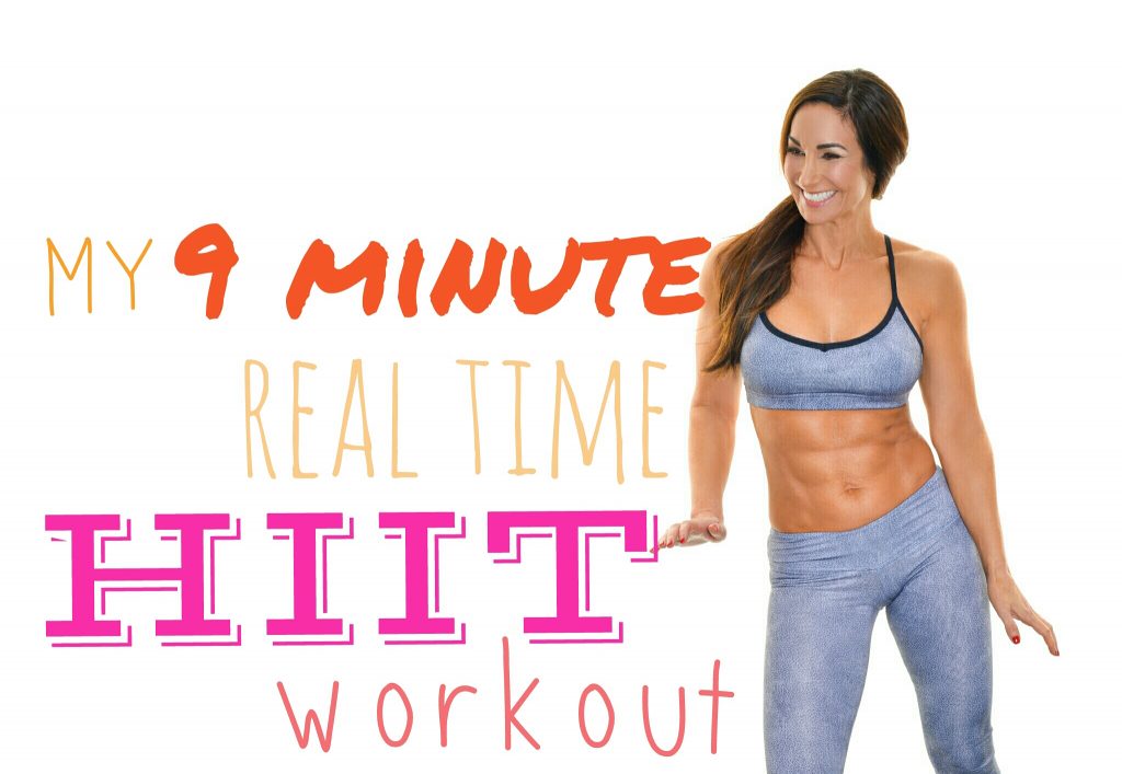 Quick HIIT Workout My 9 Minute Real Time Routine