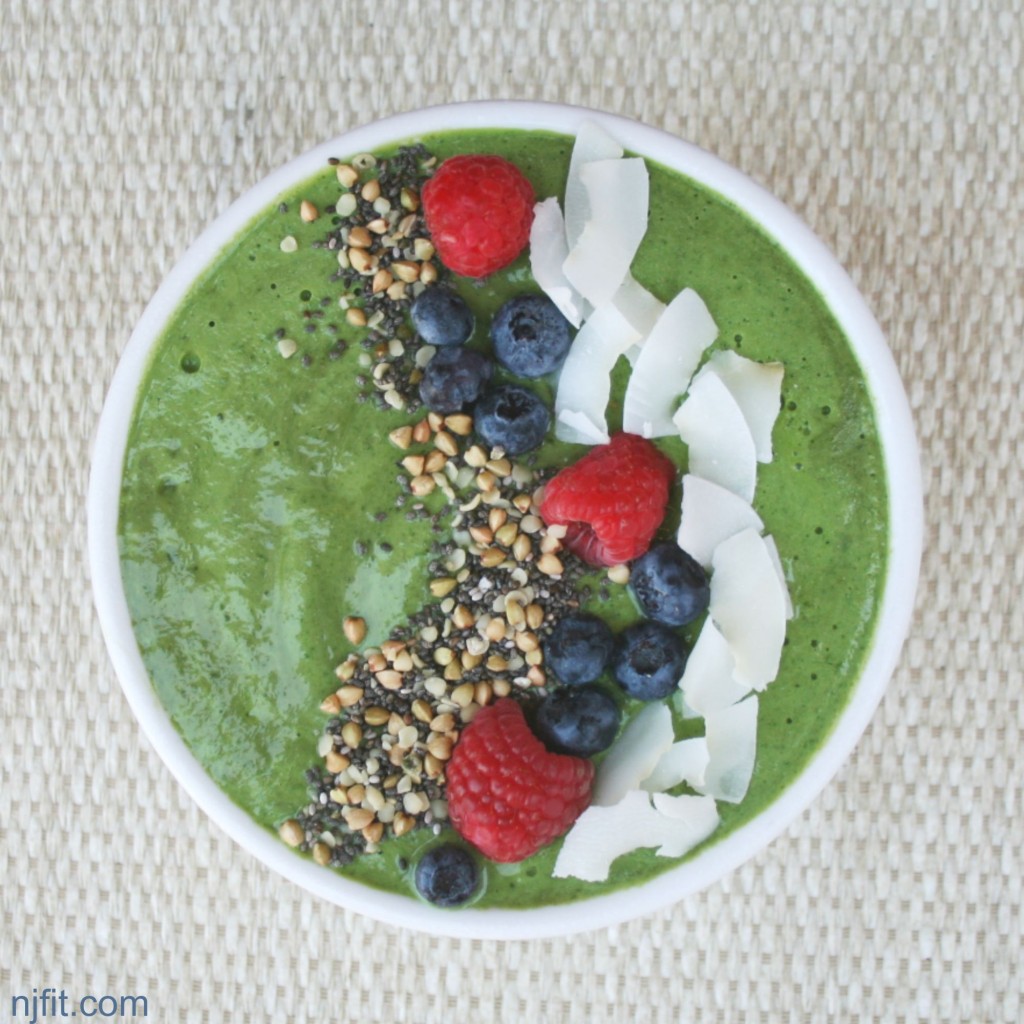 Clean Green Smoothie Bowl with Natalie Jill
