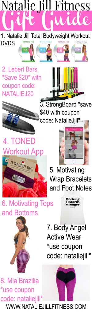 Best Fitness Gift Ideas with Natalie Jill