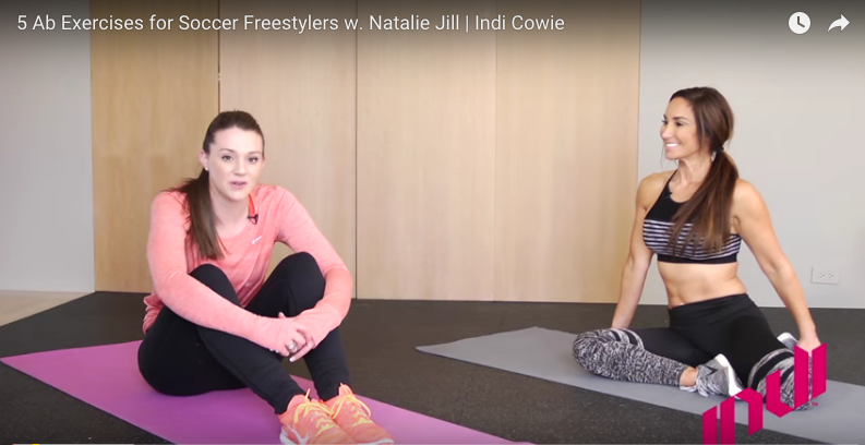 ab workout indi cowie