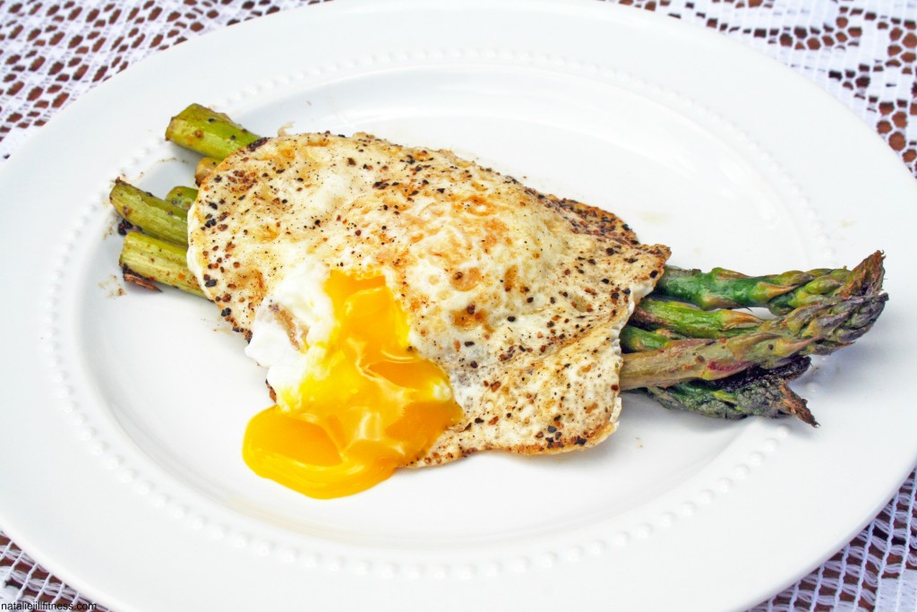 Healthy Asparagus Recipes + Friend Egg with Natalie Jill
