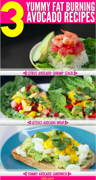 healthy avocado recipe pin