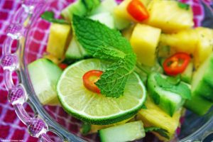 thai cucumber salad with natalie jill