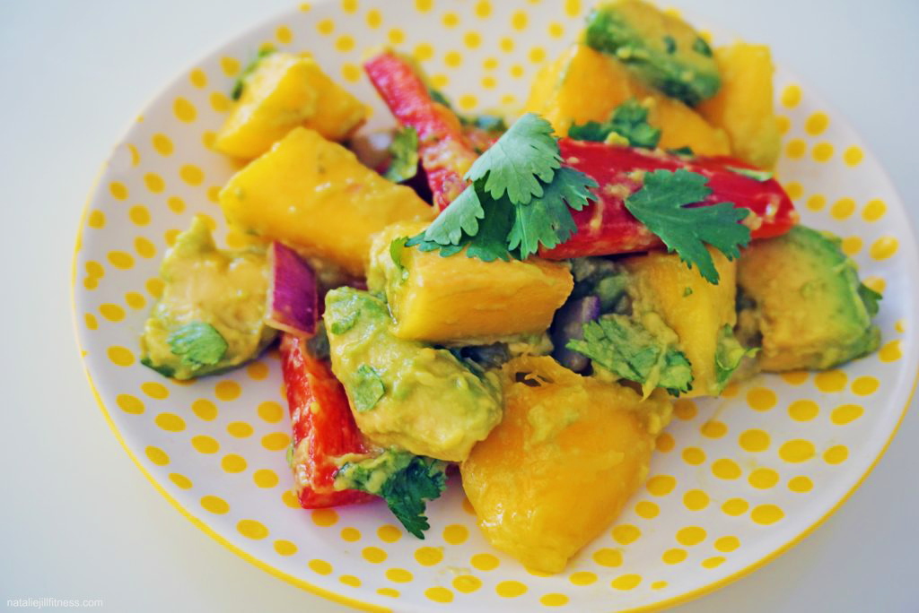 Mango Avocado Side Salad