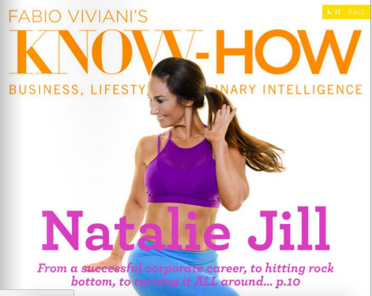Fabio Vivianis Know-How Magazine with Natalie Jill