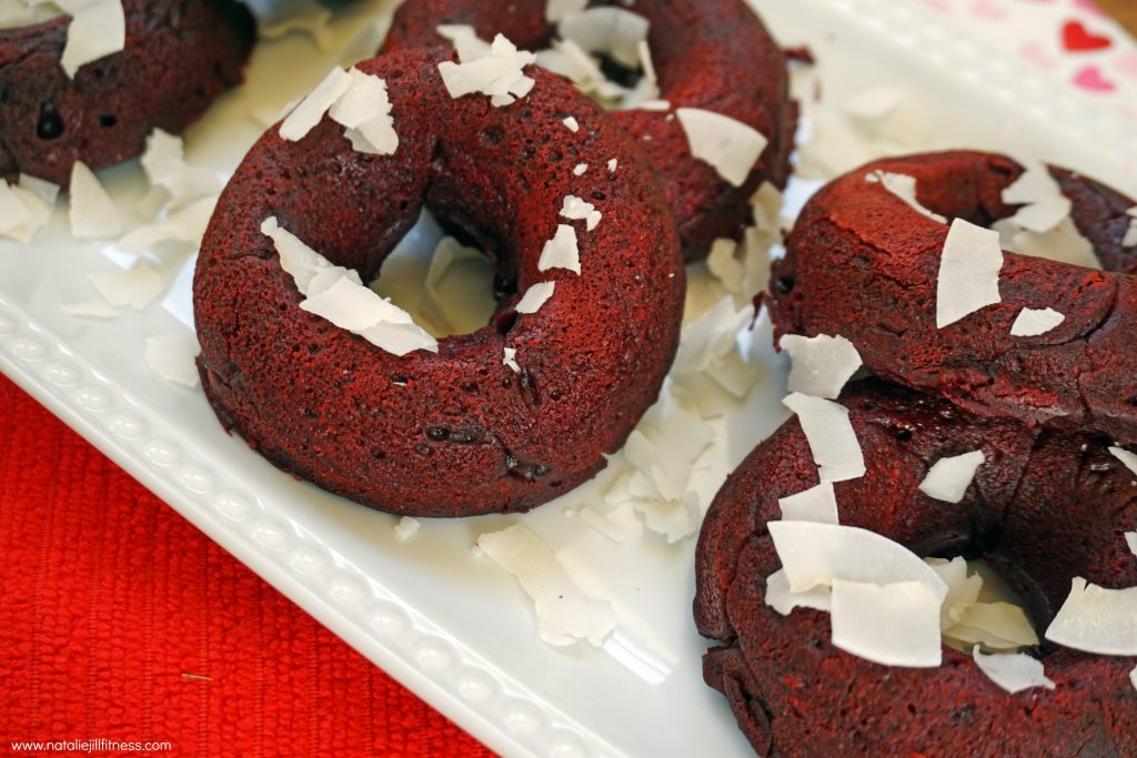 gluten free red velvet donuts