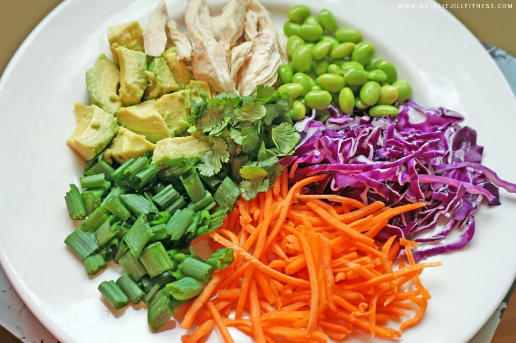 spring roll salad