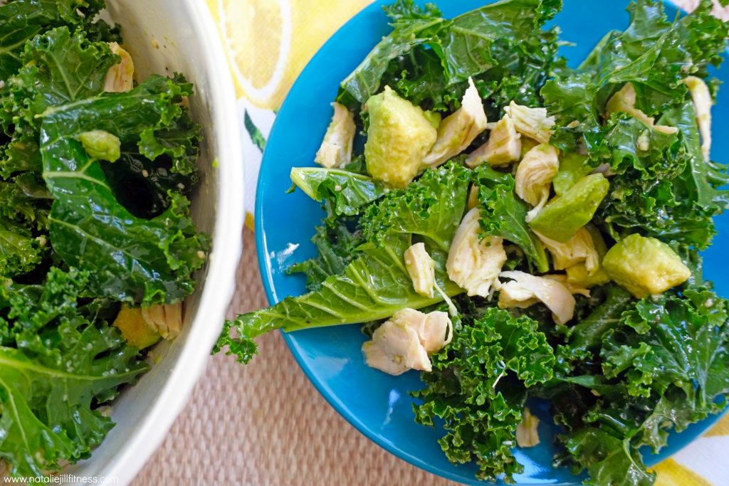 quick kale salad