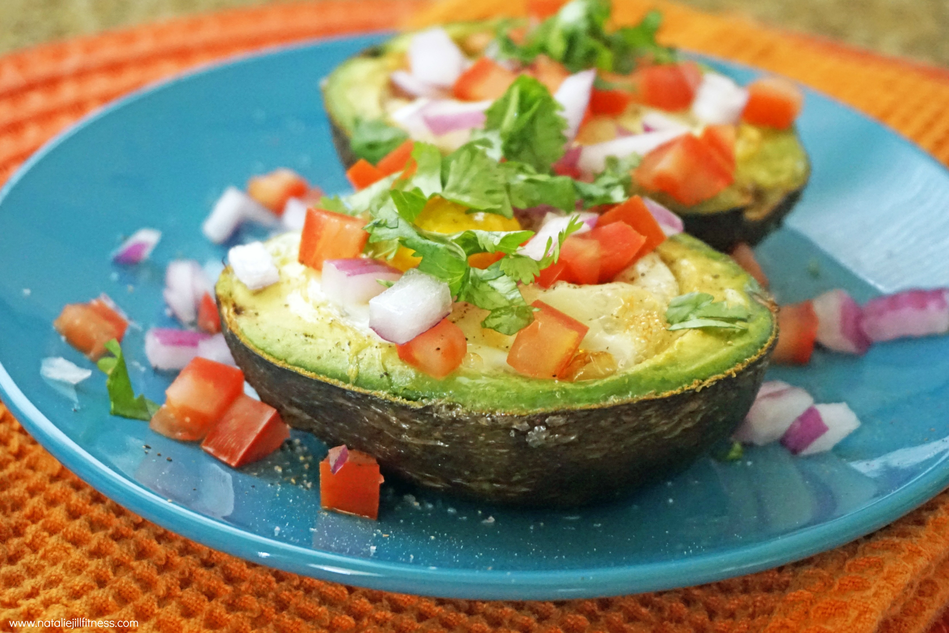 Baked Avocado Eggs healthy breakfast recipe