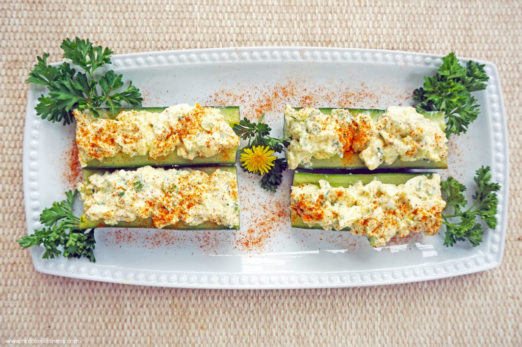 Healthy Egg Salad Bites