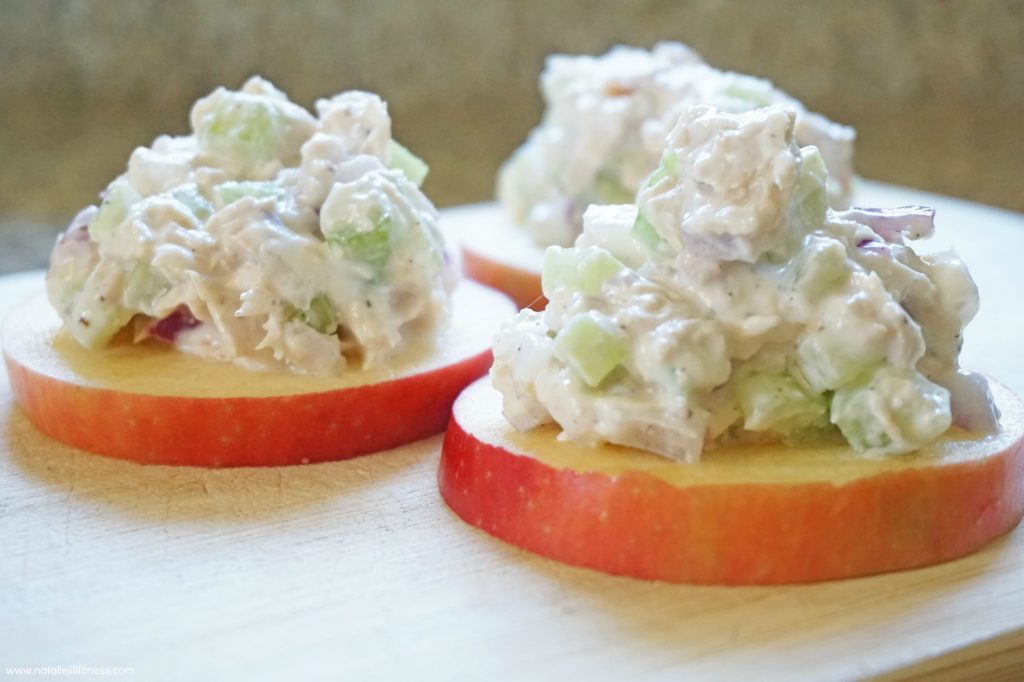 Tuna Salad Apple Sliders