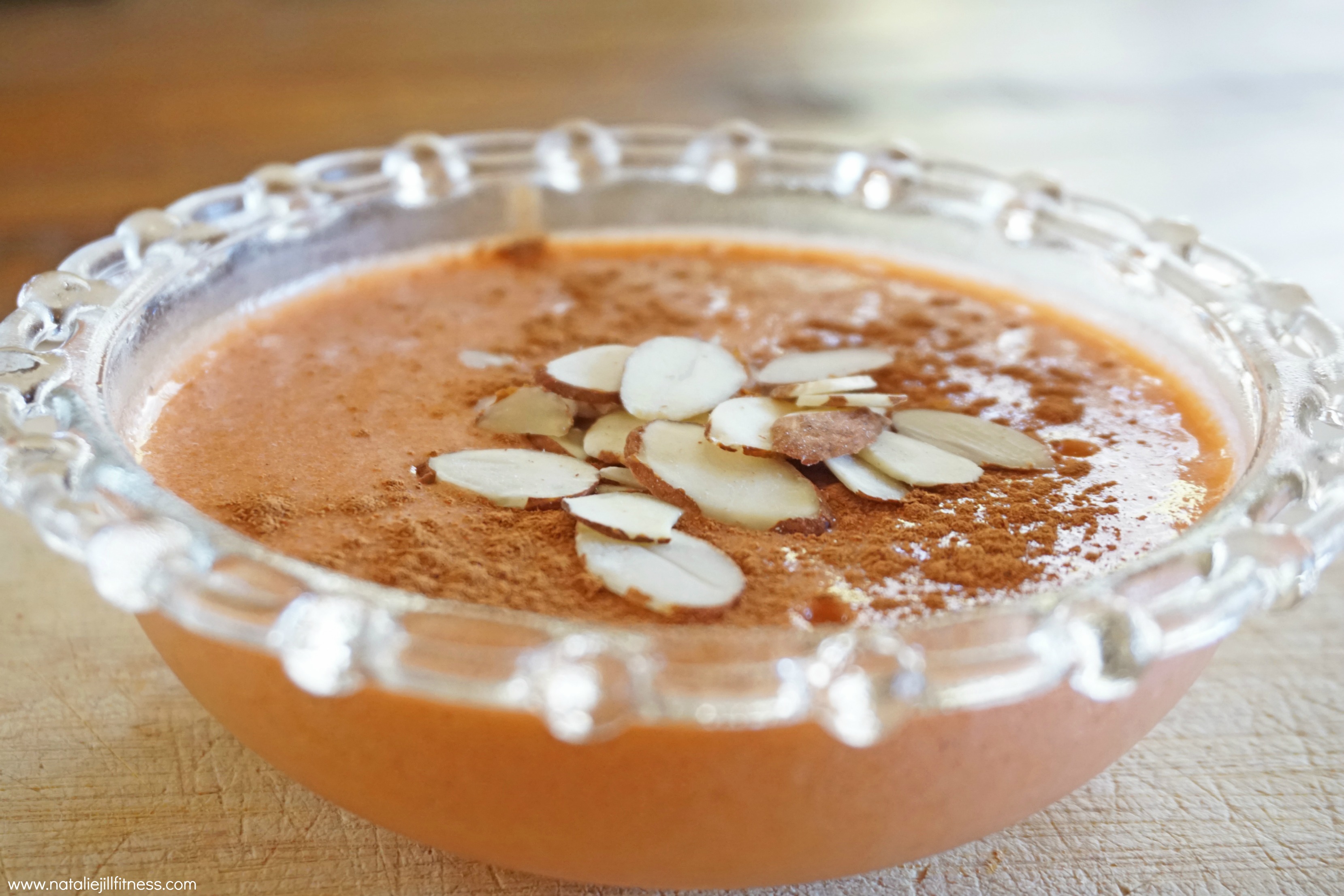 Carrot Cake Smoothie Bowl with natalie jill