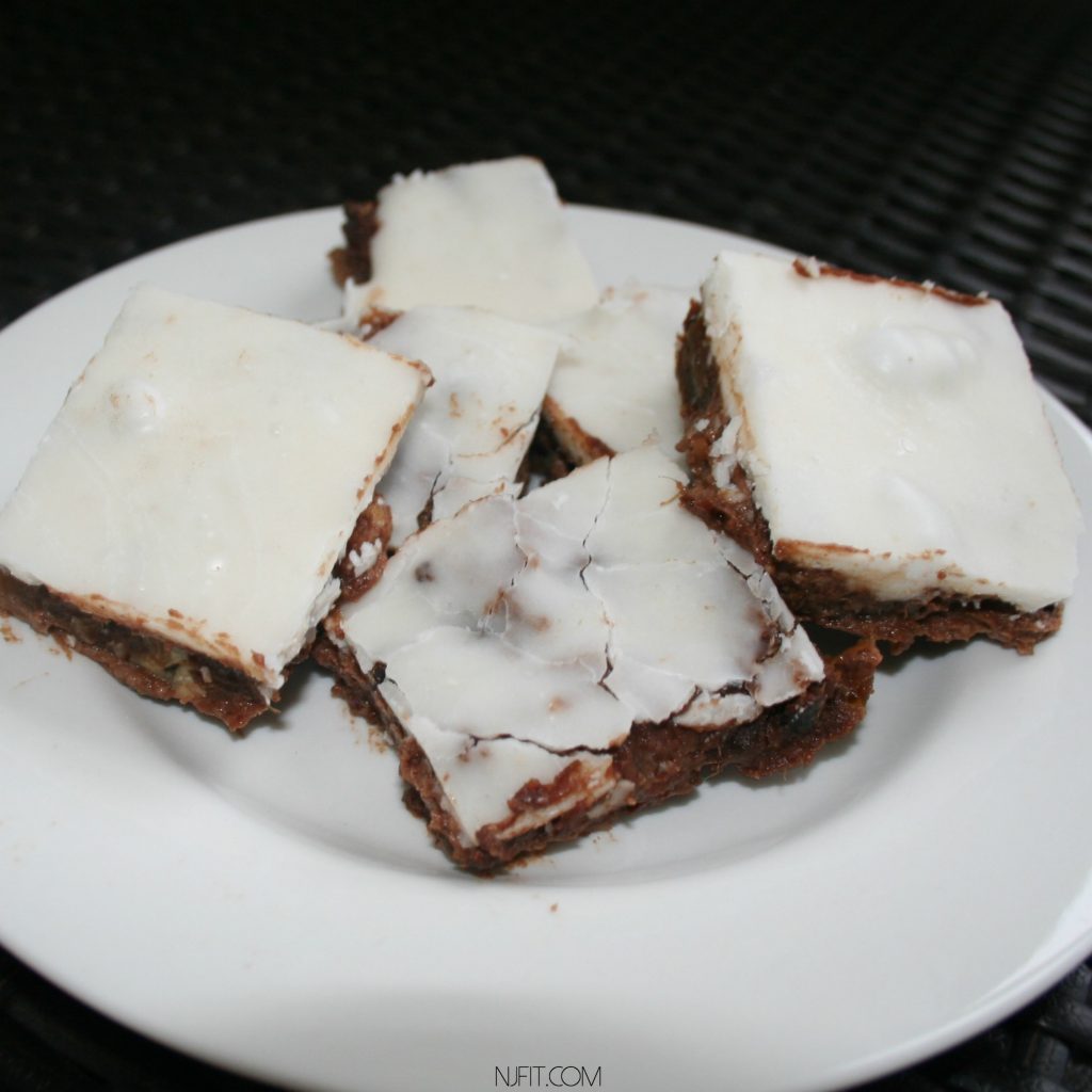 No bake peppermint brownies with Natalie Jill