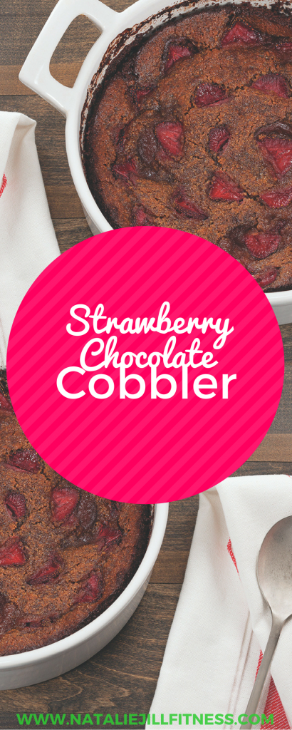 Strawberry Chocolate Cobbler Recipe with Natalie Jill 