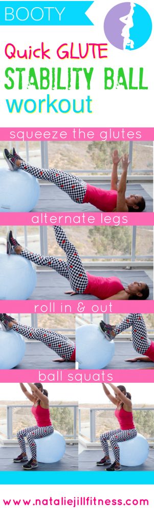 quick glute stability ball workout