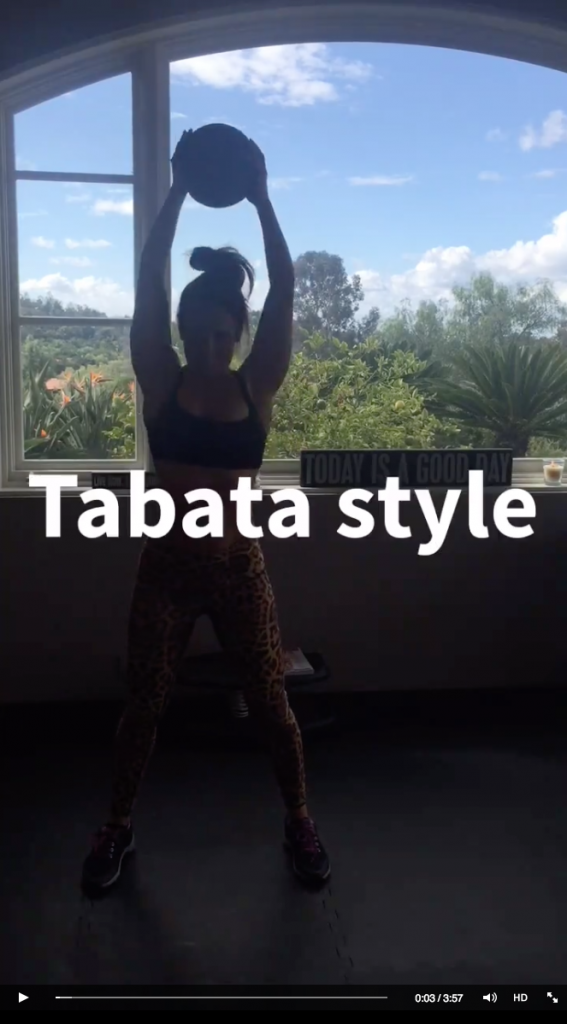 Full Body Tabata Style Workout 