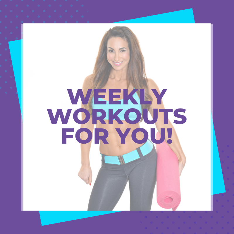 weekly workouts with Natalie Jill
