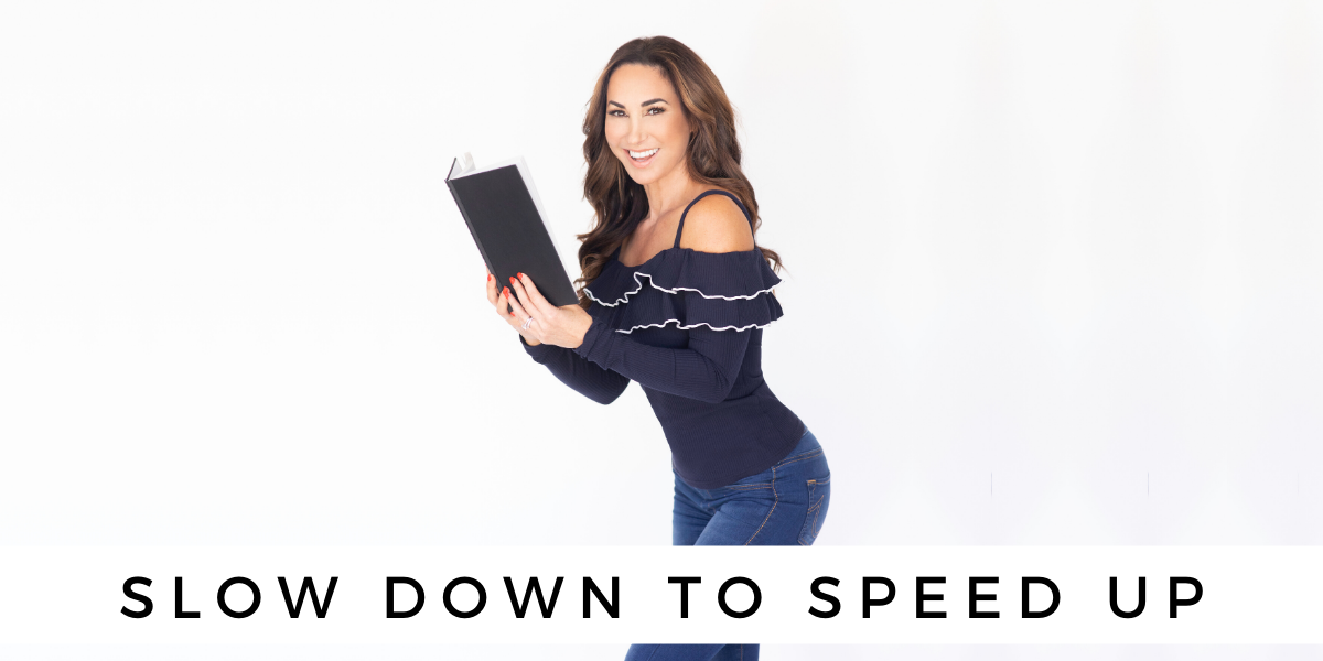 SLOW DOWN TO SPEED UP thumbnail 1200x600