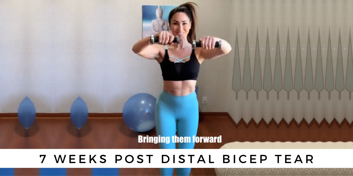 7 Weeks Post Distal Bicep Tear youtube thumbnail