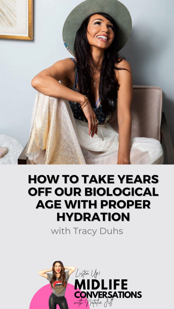 How to Take YEARS Off Our Biological Age with Proper Hydration with Tracy Duhs