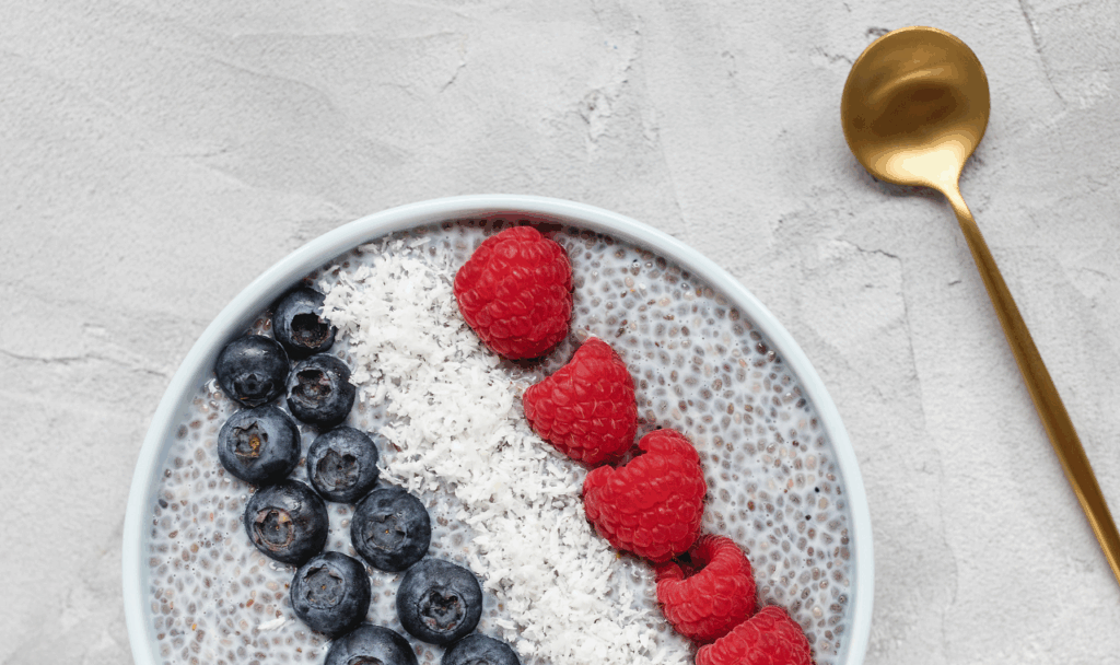 lazy girl chia seed pudding natalie jill