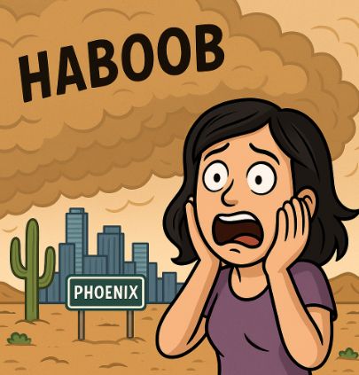 notes with natalie Hormones, hot boxes, and haboobs (yes, that’s a real word)