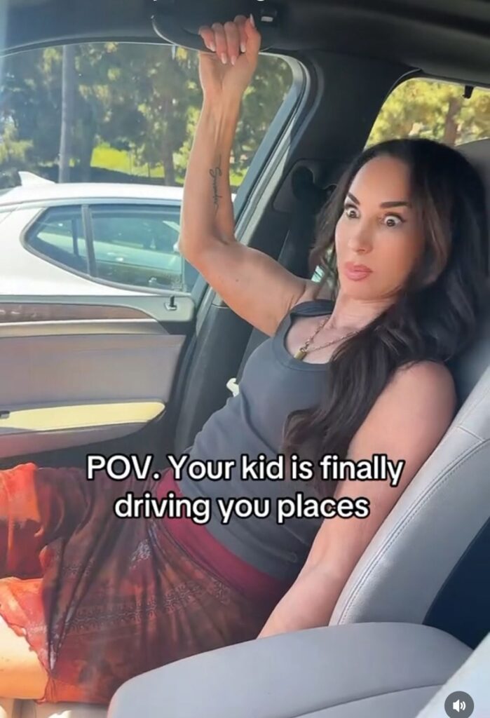 driving with teenage daugher