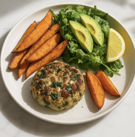 turkey spinach burgers natalie jill
