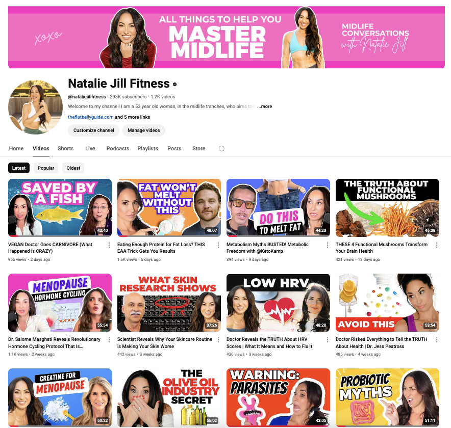 natalie jill midlife conversations youtube